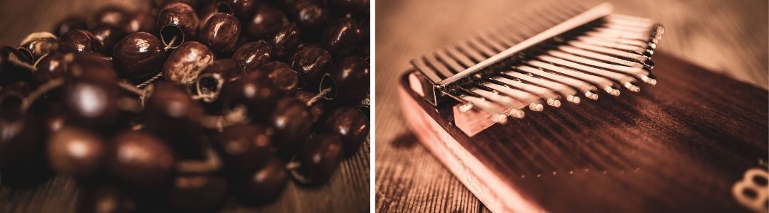 Bubni, činele, kalimbe și instrumente percutante